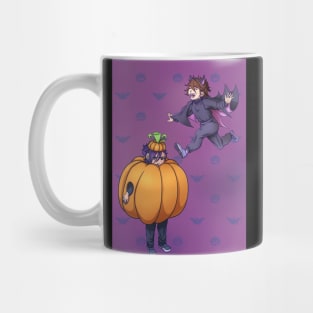 Cutesy Halloween - Tyler and Casey from WS Mug